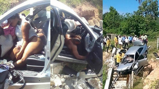 Konstabel Ramon Stephens melakukan seks dengan pacaranya sambil mengemudikan mobil