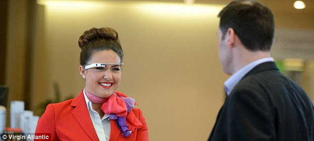 Virgin is stepping up how it checks in passengers with a trial of more modern technology
