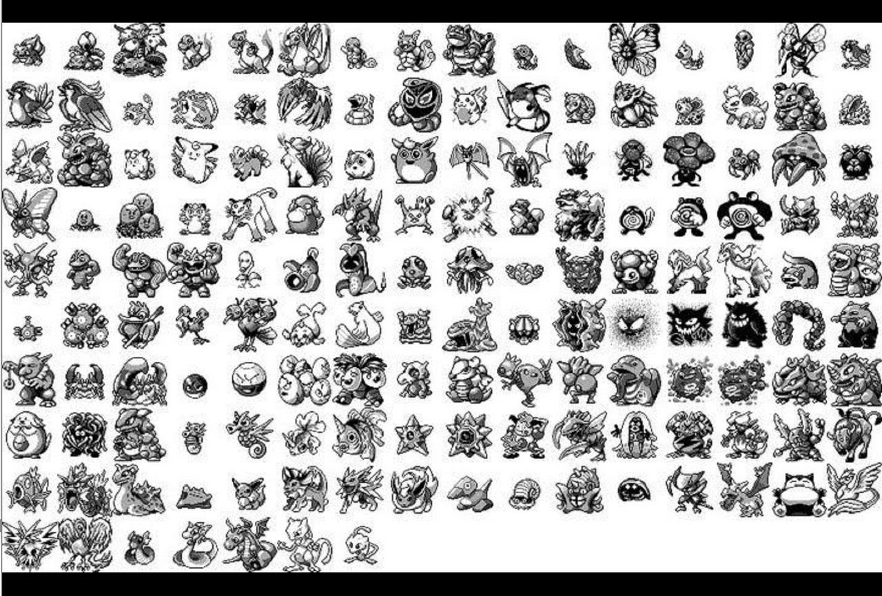 ディズニー画像のすべて 新鮮なポケモン 初代 ドット絵