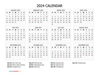 One essential tool for staying on top of your game is a calendar. 2024 calendar with holidays calendar quickly