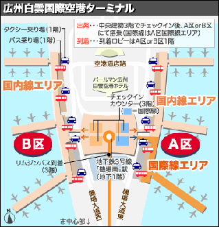 広州白雲国際空港からの地下鉄 空港ドットインフォ
