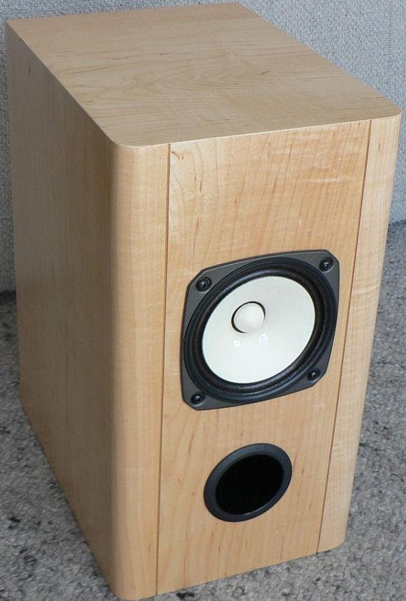 Fostex FE127E DIY Bass Reflex Bookshelf Speakers