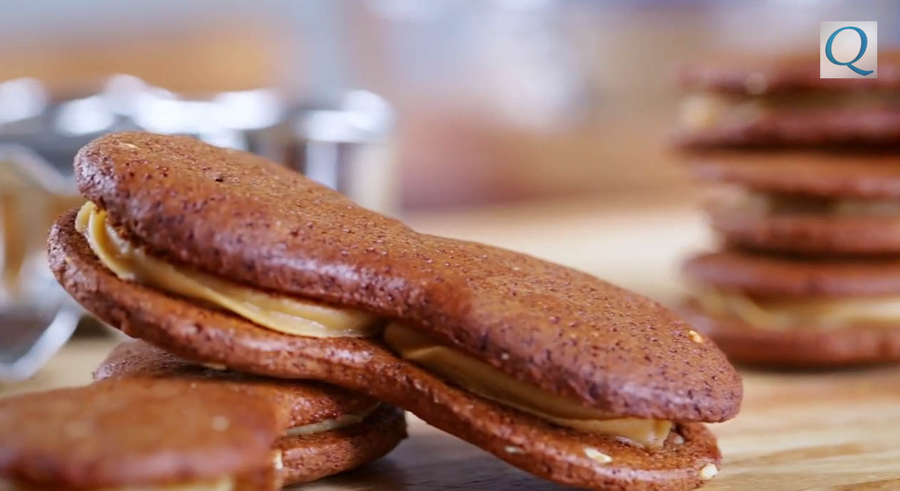 peanut butter cookie sandwiches