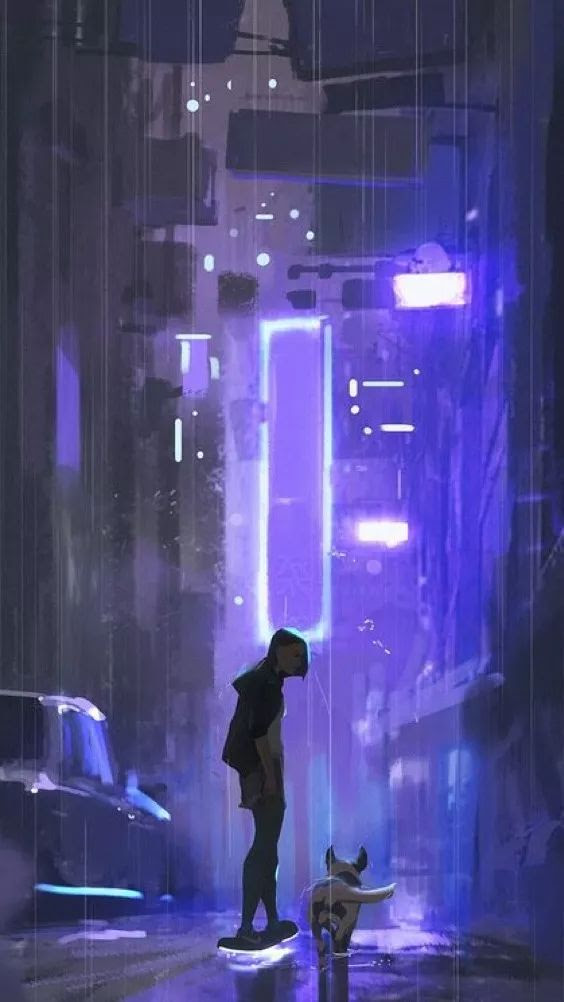 世界级壁纸分享基地 霓虹与赛博朋克