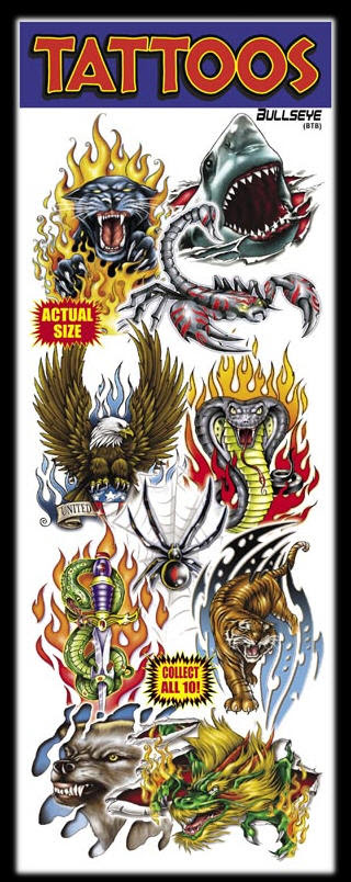 Bullseye Tattoos Boys (BTB). Display