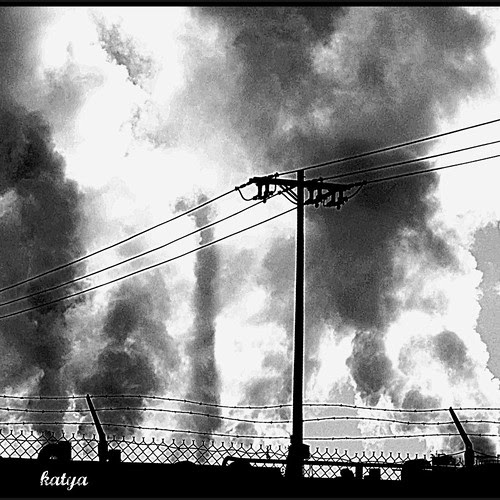 the smoke
