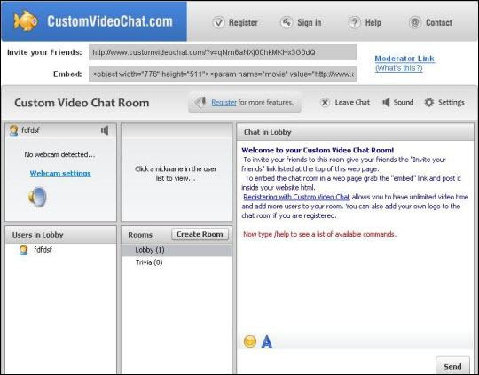 best free chat room - custom video chat