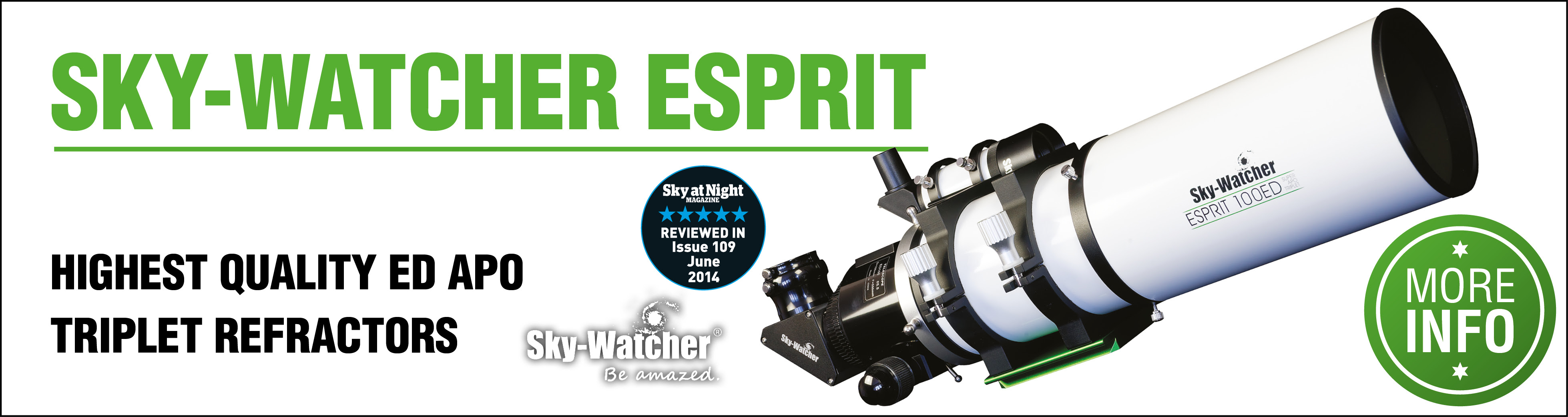 Stargazing Telescopes, Binoculars, Spotting Scopes, Microscopes by OVL -  Optical Vision Ltd