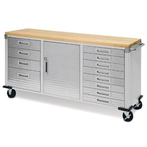 Seville Classics UltraHD 12-Drawer Rolling Workbench 