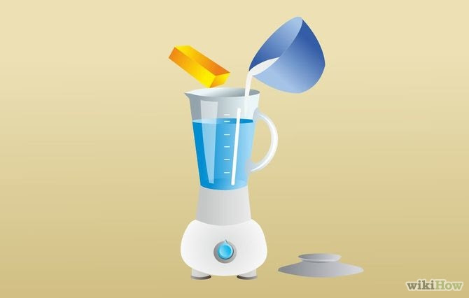 Add margarine and sugar to the blender Step 02.jpg