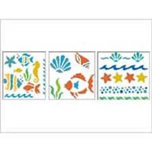 Cheap Plaid 28495 Simply Stencil, Ocean Life