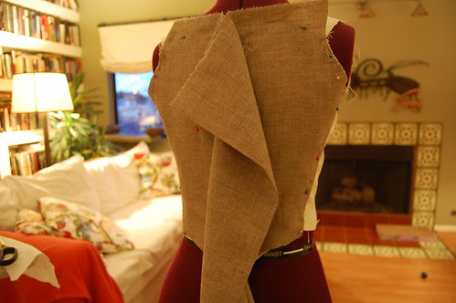Making a robe a l'anglaise 6