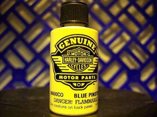 Purchase HARLEY NEW OEM NOS TOUCH UP PAINT BLUE PINSTRIPE 98600CO in