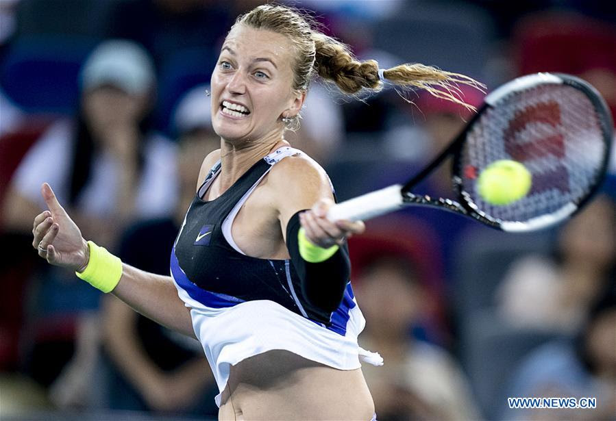 Wta Wuhan Open Women S Singles Semifinal Alison Riske Vs Petra Kvitova Xinhua English News Cn