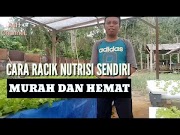 Terakurat Cara Membuat Nutrisi Sendiri Murah Dan Hemat, Viral!
