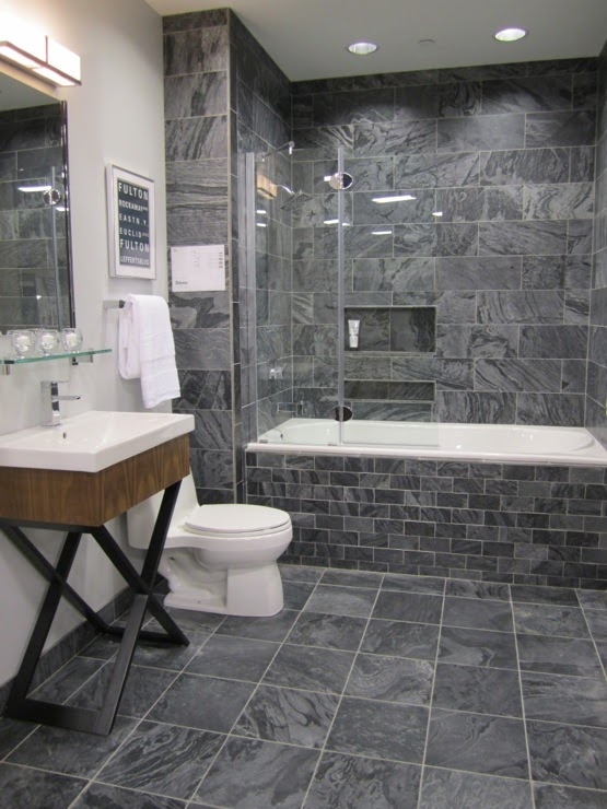 Popular Concept 48+ Bathroom Ideas Grey Slate