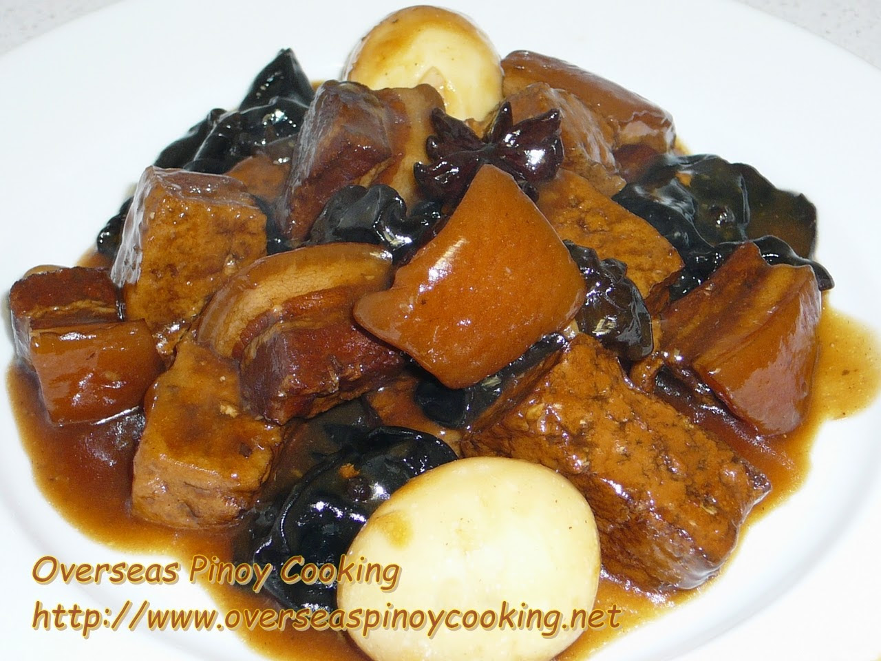 Braised Pork and Tofu with Tenga'n Daga