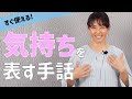 [最も選択された] 気持ち �� 表す 455731-気持ち を 表す 言葉 特別 支援
