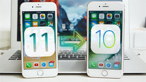Hướng dẫn hạ cấp iOS 11 về lại iOS 10.3.3