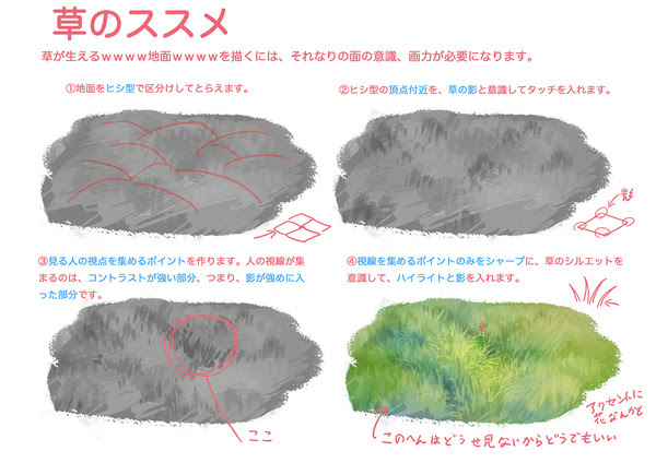草を生やす方法 Pixiv年鑑 B