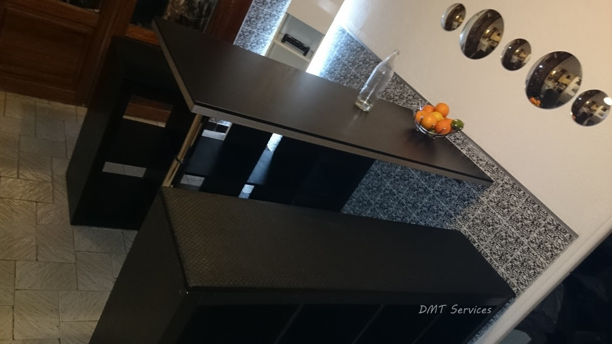 Création de table haute et bancs - Bidouilles IKEA