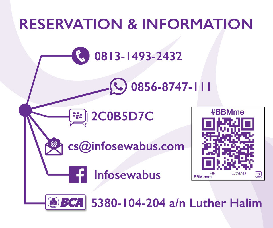 Bagi yang mau sewa bus ini bisa jadi alternatif 