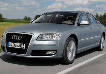 Audi A8 2010 Wallpaper. the 2010 Audi A8-Rear view