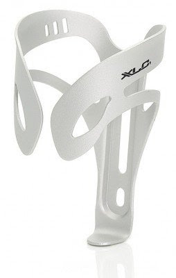  XLC cage bidon alu BC-A04 (Version: argent matte, SB-plus de forme simple) Porte-bouteille métal pour vélo support bidon