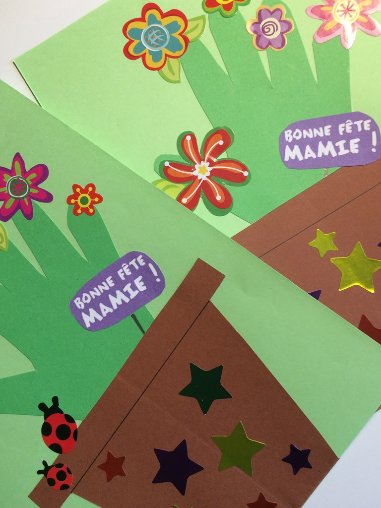 Carte Pour Les Grand Meres Mars 16 Les Pious De Chatou Assistante Maternelle Chatou