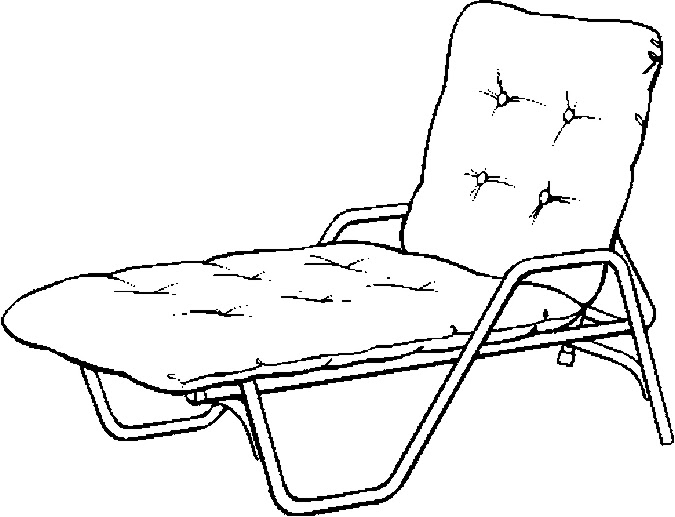 Beach Chair Coloring Pages Coloring Pages