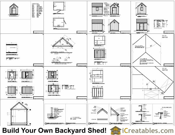 of the 8x10 cape cod shed plans these are for the 10x12 cape cod shed 