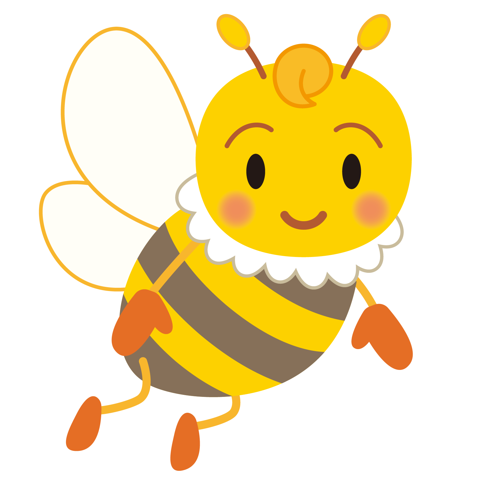商用フリー 無料イラスト みつばち 蜂 Honeybee004 商用ok フリー素材集 ナイスなイラスト