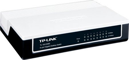 TP-Link TL-SG1008D 8-Port Unmanaged Gigabit Desktop Switch