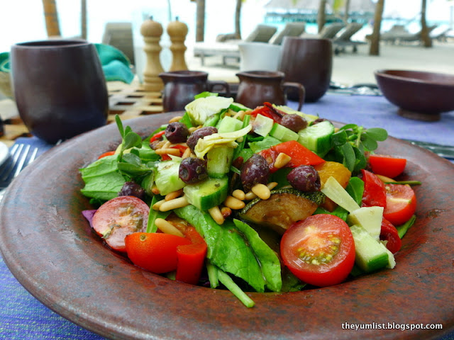 Organic Salad Gili Lankanfushi, Maldives