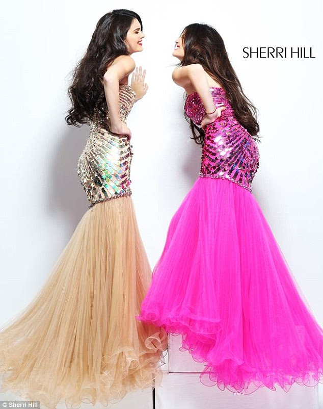 Cheeky: Kendall and Kylie Jenner have modelled for the label several times