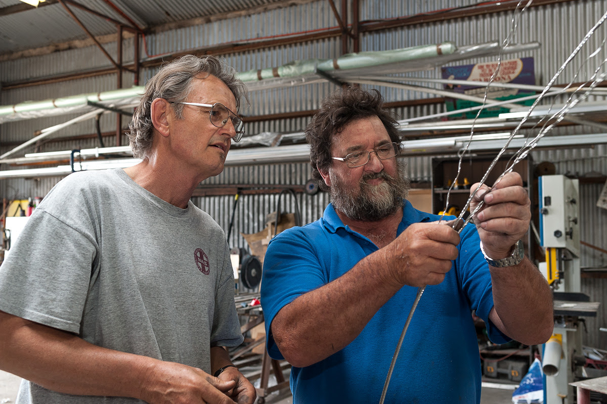Image: Martin Corbin and Randal Cooper, Goolwa Masts and Welding 
