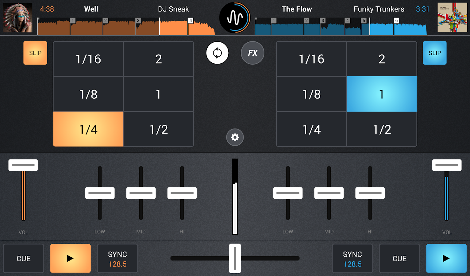 Cross DJ - screenshot