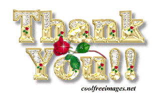 Free Orkut Facebook and My Space Thank You Graphics Glitters 