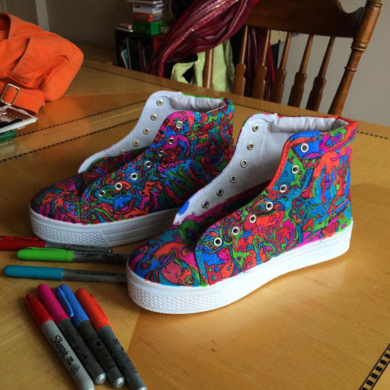 cool shoes | erica dreisbach | Tacky Harper's Cryptic Clues