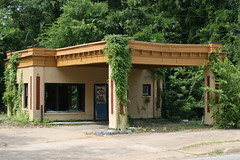 former gas station in marshall