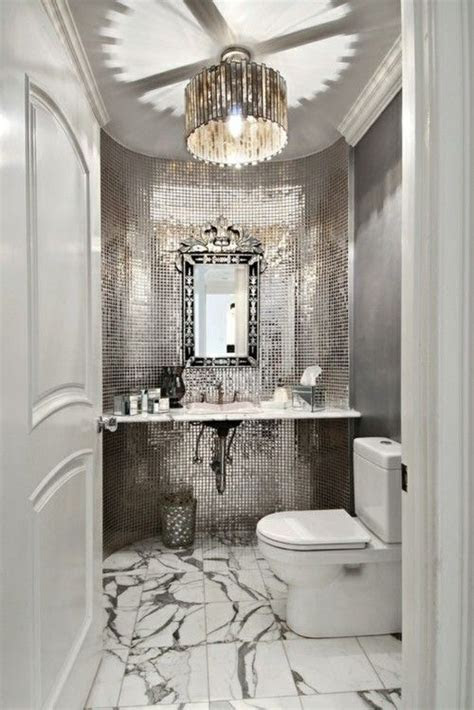 A comfortable bathroom for those who like bright colours, energising accents and dynamics. 16 Half Bathrooms That Are Both Stylish And Functional