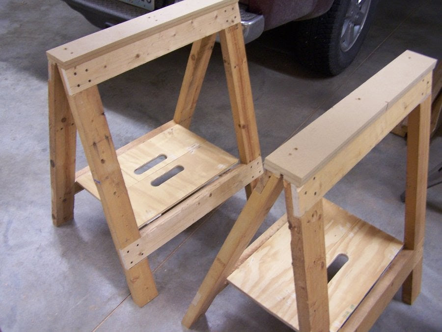 Simple Folding Sawhorse Plan
