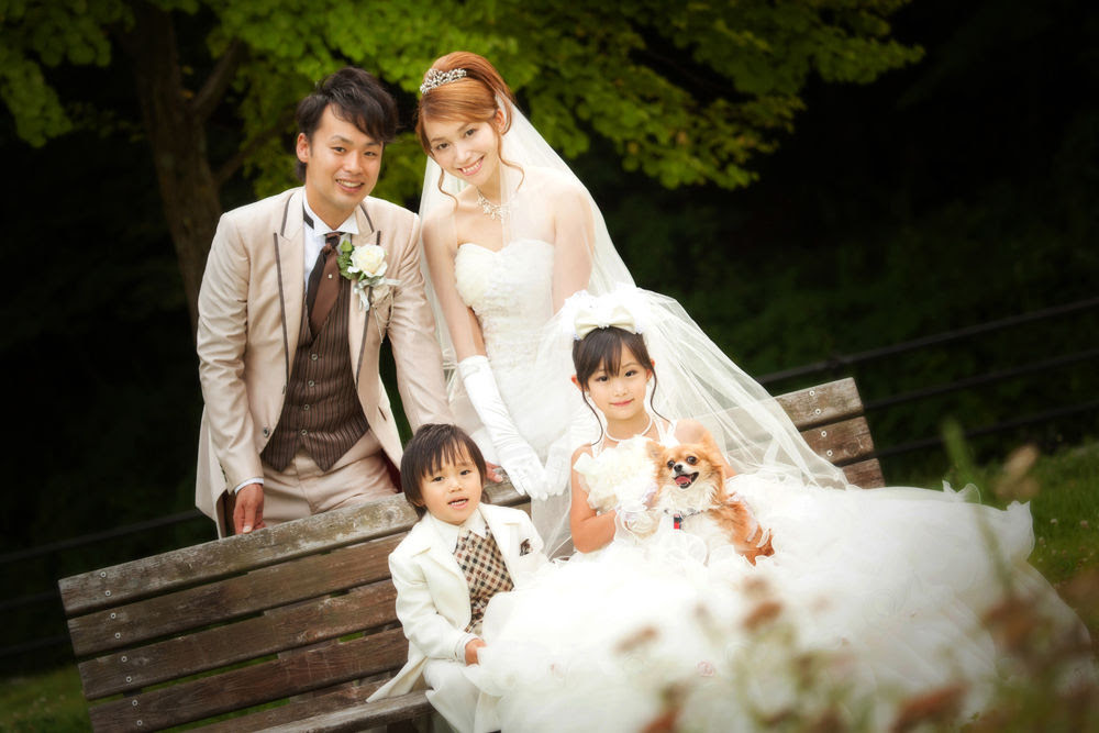 家族みんなでドレスアップ 七五三撮影 フォトガーデン ホンダ