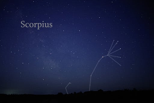 Constellation Scorpius