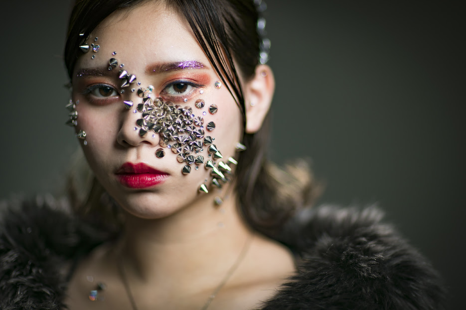 美容学校学生のヘアメイク作品撮り Corazon De Hiroyuki Soda