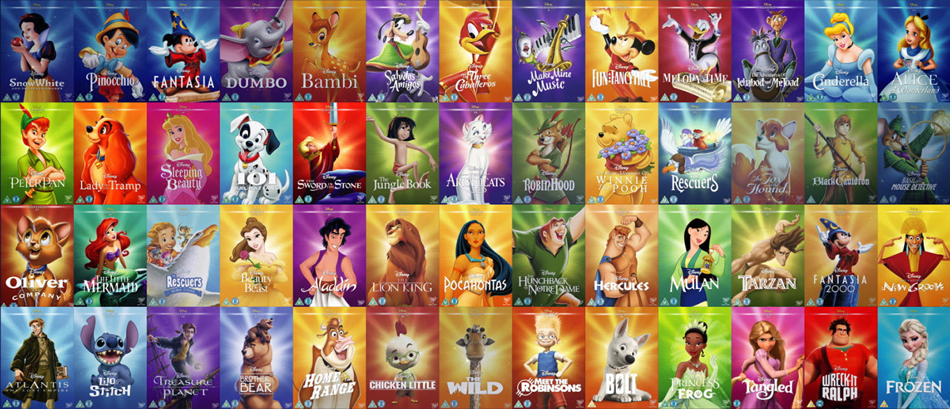 Kinderundjugendmedien De Walt Disney Classics 55 Meisterwerke Zum Sammeln