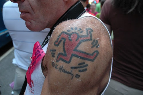 West Side Tattoo. Keith Haring Tattoo at the .