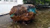 Batu Bacan Seberat 1,5 Ton Jadi Simbol Pulau Bacan di Halmahera Selatan