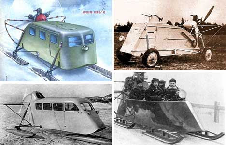 soviet-snowmobiles