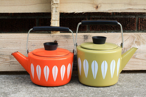 Cathrineholm Tea Pots by jenib320